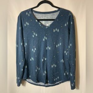 Sonoma Forest Patterned Blue Tee